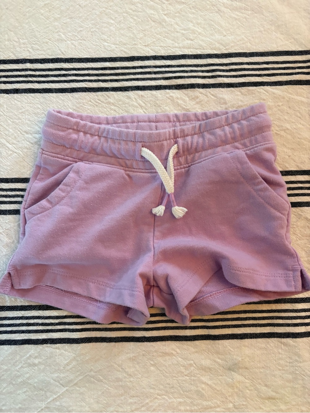 Cat & Jack Lavender Knit Shorts with Drawstring